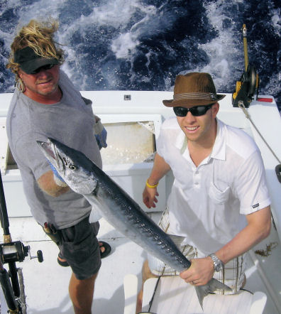 Barracuda caught fishing Key West on charter boat Southbound from Key West Charter Boat Row