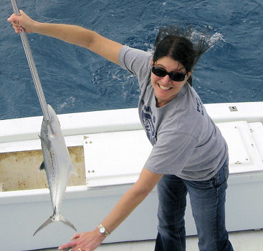 Cero Mackerel caught on Key West fishing charter boat Southbound from Charter Boat Row Key West