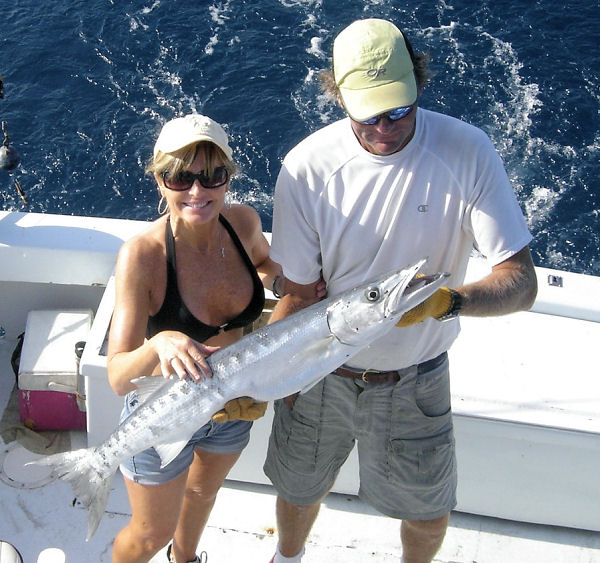 Barracuda caught in Key West fishing on Charter Boat Southbound from Charter Boat Row, Key West