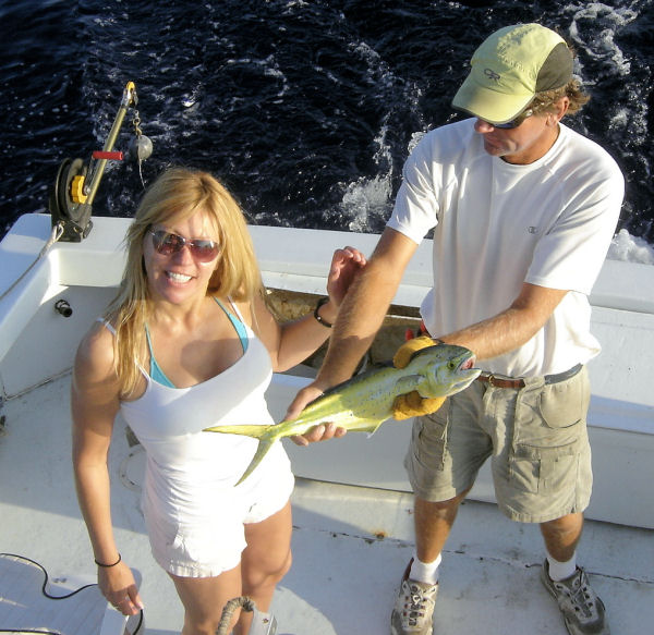 dolphin caught in Key West fishing on Charter Boat Southbound from Charter Boat Row, Key West