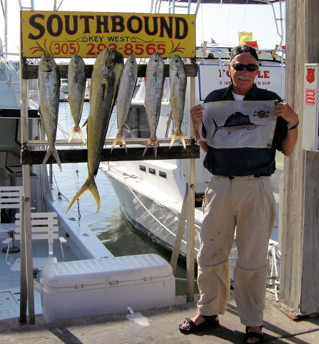Fish caught in Key West fishing on charter boat Southbound