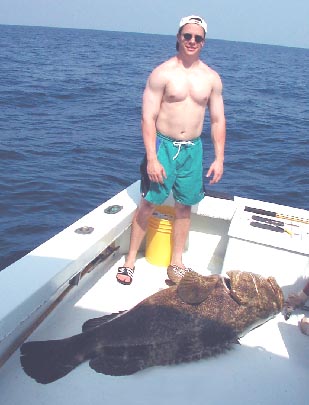Jewfish caught aboard Southbound in Key West Florida in 2001