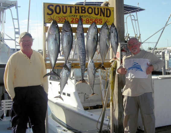 fish Caught fishing Key West on charter Boat Southbound