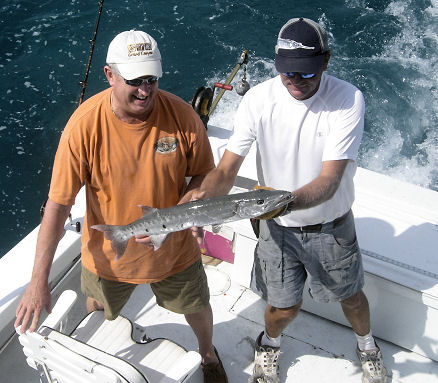 Barracuda caught in Key West fishing on charter boat Southbound from Charter Boat Row Key West