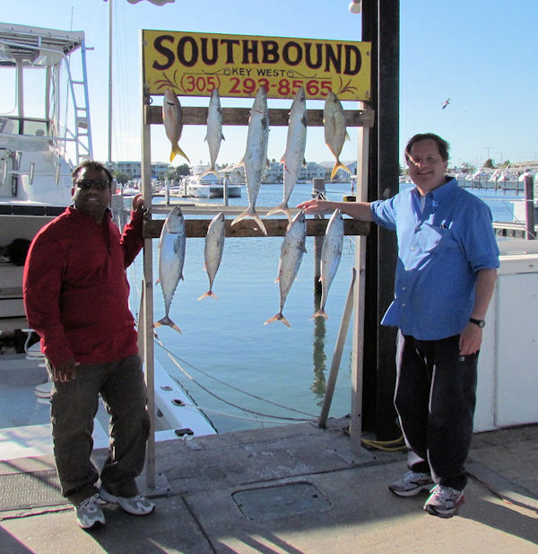 fish caught fishing Key West on charter boat Southbound from Charter Boat Row Key West
