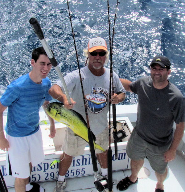Dolphin Caught in Key West fishing on charter boat Southbound