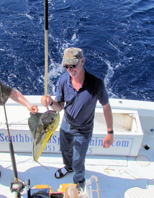 Dolphin Fish Caught in Key West fishing on charter boat Southbound