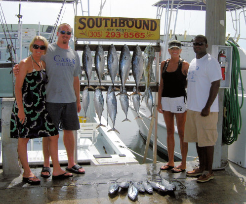 Fish caught fishing on Charter Boat Southbound in Key West Florida