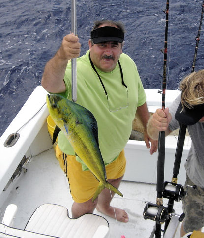 Dolphin caught fishing key west on charter boat Southbound from Charter Boat Row, Key West