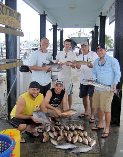 fish caught fishing Key West on Key West charter boat Southbound from Charter Boat Row