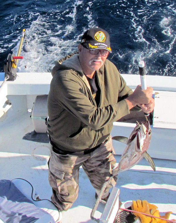 Black Fin Tuna caught fishing in Key West on Charter Boat Southbound from Charter Boat Row Key West