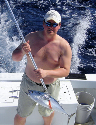 Bonito caught aboard Key West Fishing Charter Boat Southbound