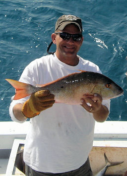 Barracuda caught fishing Key West on charter boat Southbound