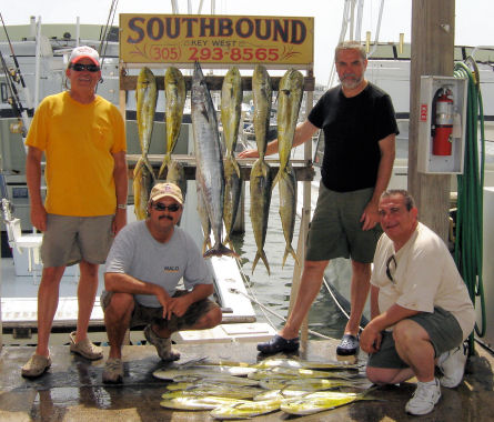 Fish caught aboard the Southbound in Key West, Florida
