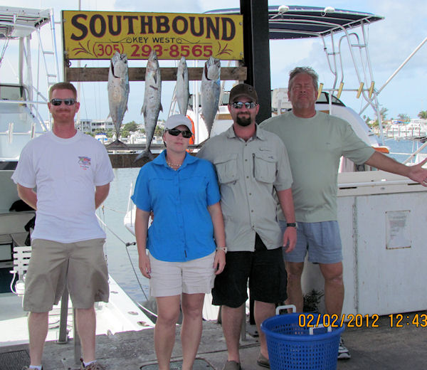 Fish caught in Key West fishing on charter boat Southbound from Charter Boat Row, Key West