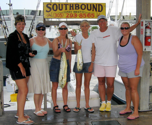 Fish caught on charter Boat Southbound while fishing in Key West, Florida