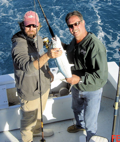 Big Cero Mackerel caught fishing Key West Florida on Key West charter sportfishing boat Southbound from Charter Boat Row