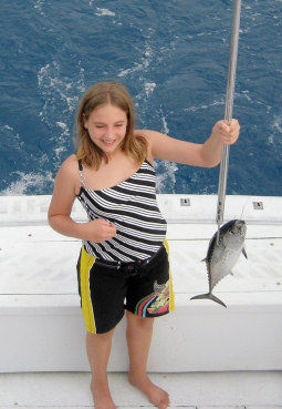 Bonito caught in Key West fishing aboard charter boat Southbound