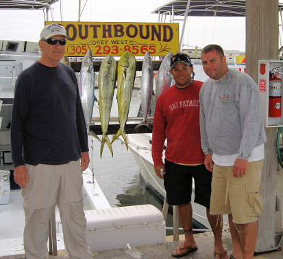 Fish caught in Key West fishing on charter boat Southbound