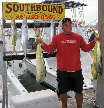 Fish caught in Key West fishing on charter boat Southbound