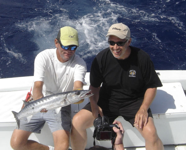 Barracuda caugth in Key West fishing on Key West charter boat Southbound from Charter Boat Row