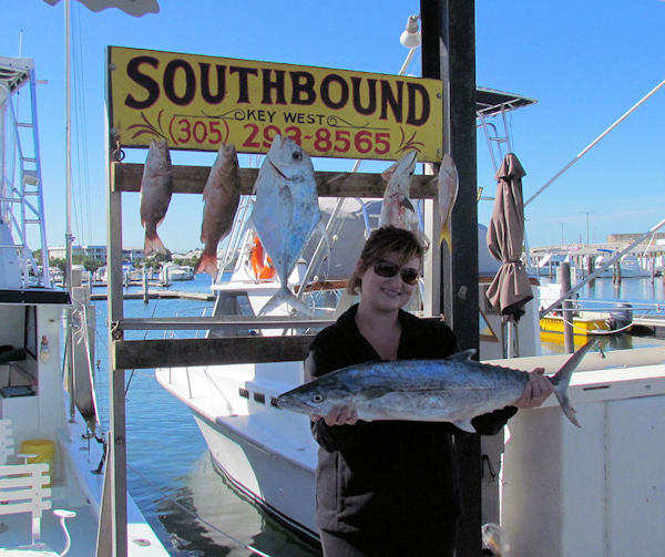 Cero Mackerel caught fishing Key West on charter boat Southbound from Charter Boat Row Key West
