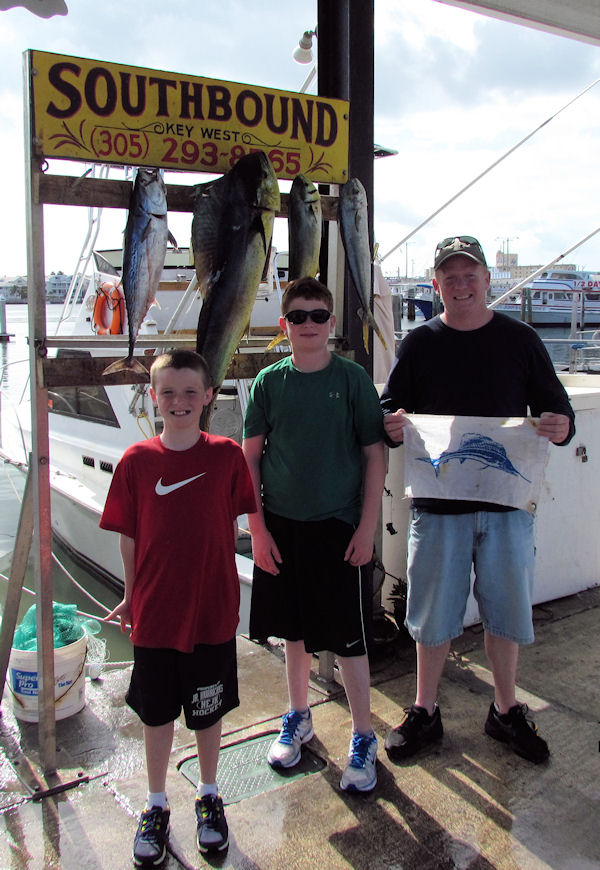 fish caught in Key West fishing on charter boat Southbound from Charter Boat Row, Key West