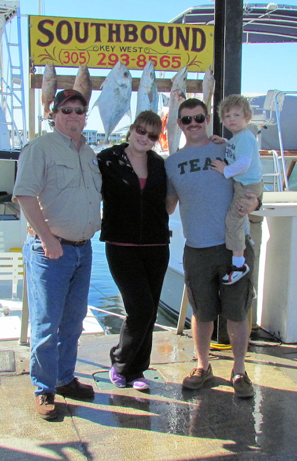 fish caught fishing Key West on charter boat Southbound from Charter Boat Row Key West