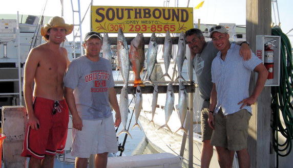Fish caught fishing aboard charter boat Southbound in Key West, Florida