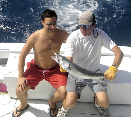 Barracuda caught in Key West fishing on charter boat Southbound from Charter Boat Row, Key West