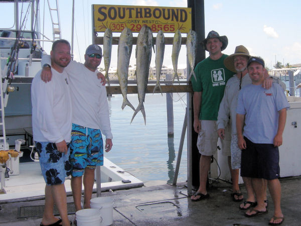 dolphin caugth in Key West fishing on Key West charter boat Southbound from Charter Boat Row