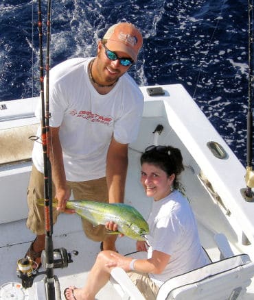 Dolphin caught on the charter boat Southbound while fishing in Key West