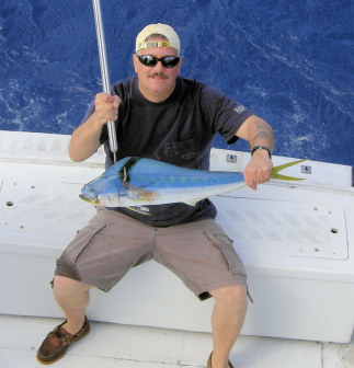 Dolphin caught fishing aboard Key West charter boat Southbound