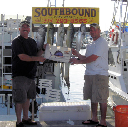 Fish caught fishing aboard Key West charter boat Southbound