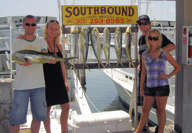 Fish caught fishing Key West on charter boat Southbound