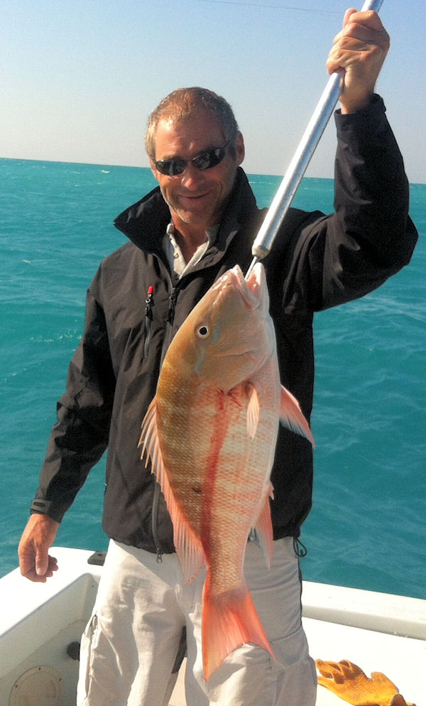 big Mutton Snapper caught fishing Key West on charter boat Southbound from Charter Boat Row Key West