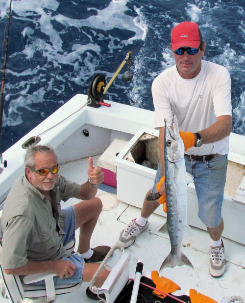 Barracuda caught in Key West fishing on charter boat Southbound from Charter Boat Row Key West