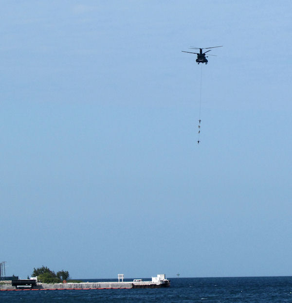 Navy Training exercise north of Key West.....What a ride