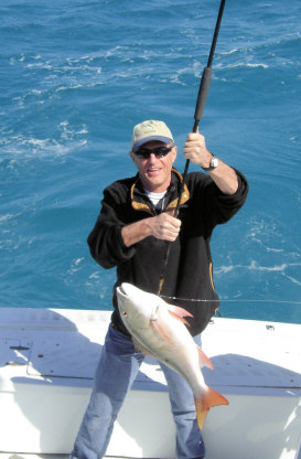 Mutton Snapper Caught fishing Key West charter boat Southbound
