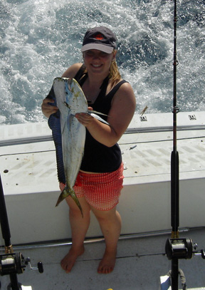 Dolphin caught fishing Key West on charter boat Southbound