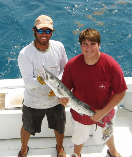 Fish caught fishing Key West on charter boat Southbound