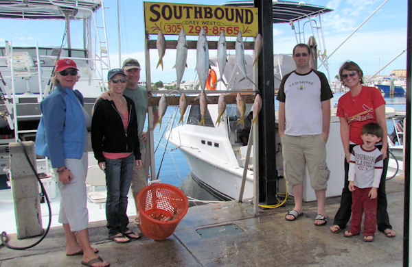 fish caught fishing Key West on charter boat Southbound from Charter Boat Row Key West