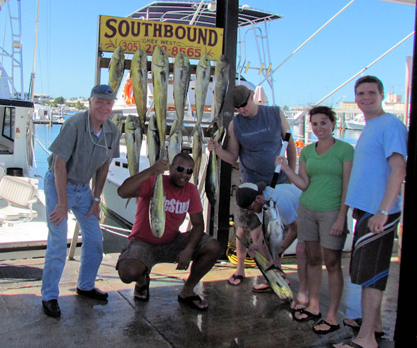 fish caught in Key West fishing on charter boat Southbound from Charter Boat Row Key West