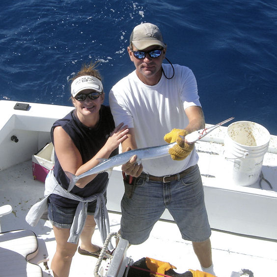 Hound fish caught in Key West fishing on charter boat Southbound from Charter Boat Row Key Wes