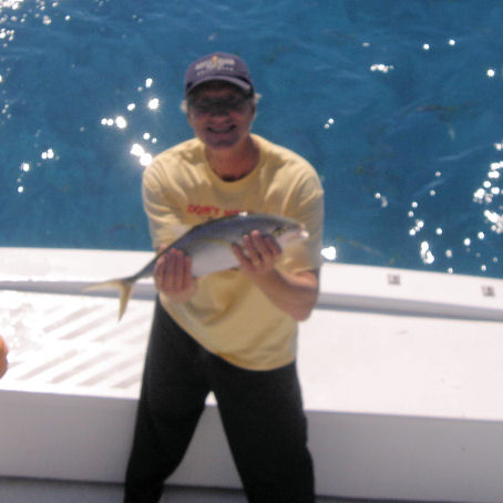 Yellow Jack caught in Key West fishing on charter boat Southbound from Charter Boat Row Key Wes