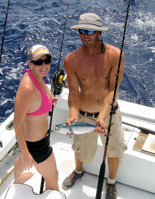 Bonito caught fishing with Southbound Sportfishing in Key West, Florida