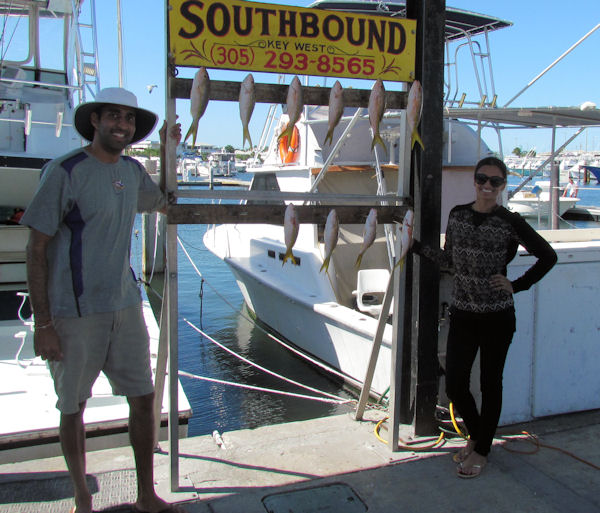 Fish caught in Key West fishing on Charter boat Southbound