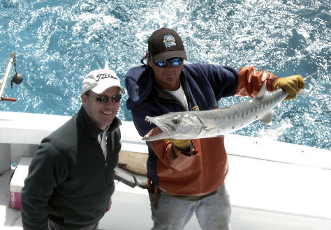 Barrauda caught deep sea fishing Key West, Florida on Key West Charter Boat Southbound from Charter Boat Row