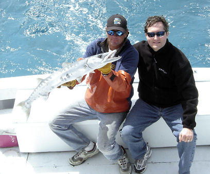 Barrauda caught deep sea fishing Key West, Florida on Key West Charter Boat Southbound from Charter Boat Row