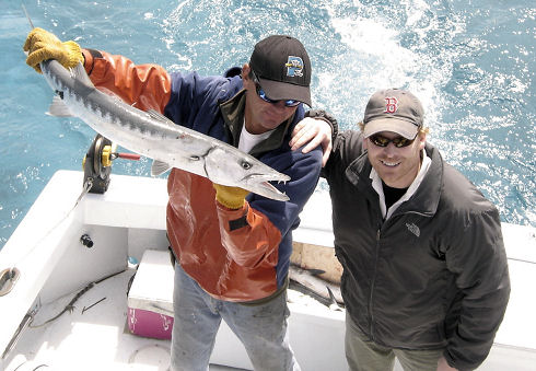 Barrauda caught deep sea fishing Key West, Florida on Key West Charter Boat Southbound from Charter Boat Row